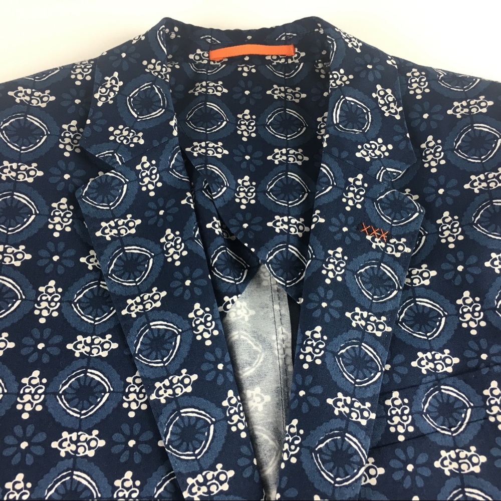 **sOLD** $398 Jack Spade Men Print Sport Coat - Picture 1 of 7